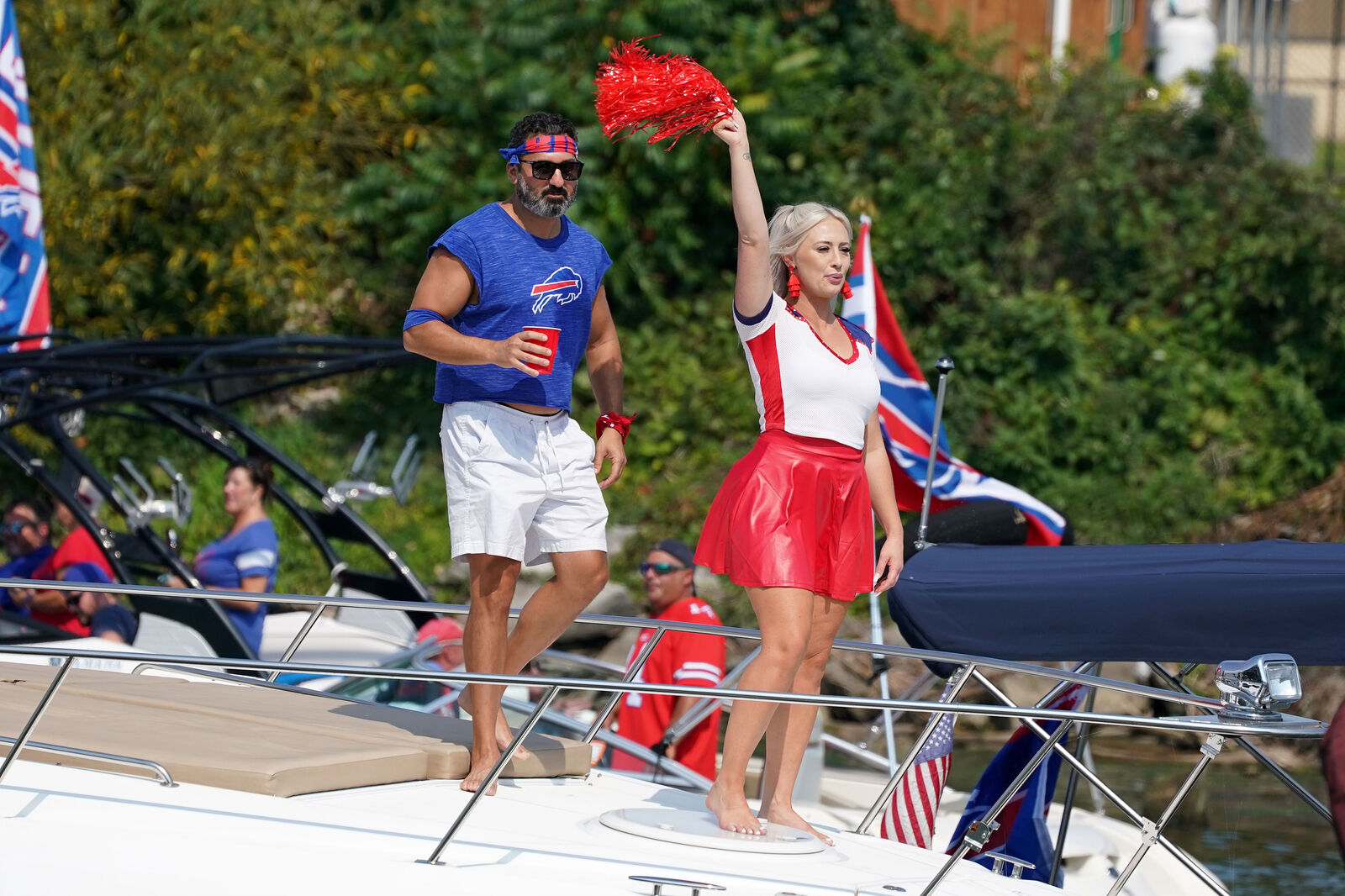 Bills Mafia Boat Parade